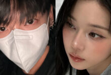 Jungkook’s masked selfie