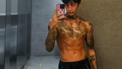 Drag Queen Featured With LE SSERAFIM Sparks Viral Sensation With Shirtless Image 27 Nana shirtless tattooed