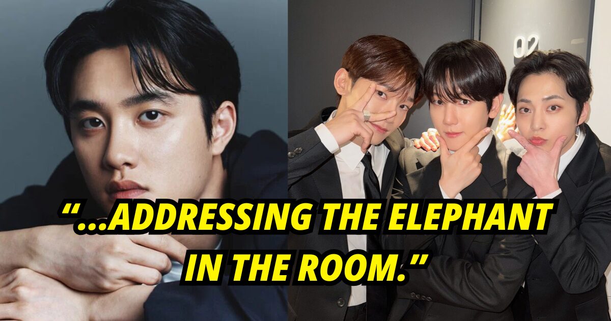 EXO D.O.’s Genuine Emotions About Comeback Absence Of CBX Ignite Strong Reactions 1 EXO group