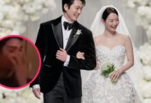Ahn Bo Hyun crying at the wedding