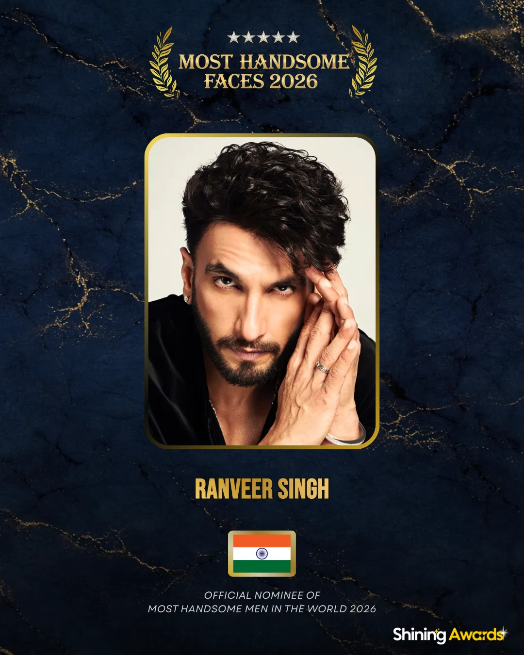 Ranveer Singh Most Handsome Men In The World 2026 Ranveer Singh Most Handsome Men In The World 2026