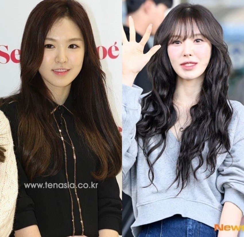 Third-Generation Idol Faces Criticism Over Alleged Cosmetic Surgery Following Visual Changes 1 Wendy then and now