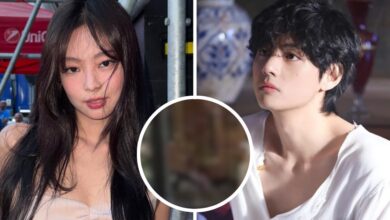 BTS V and BLACKPINK Jennie