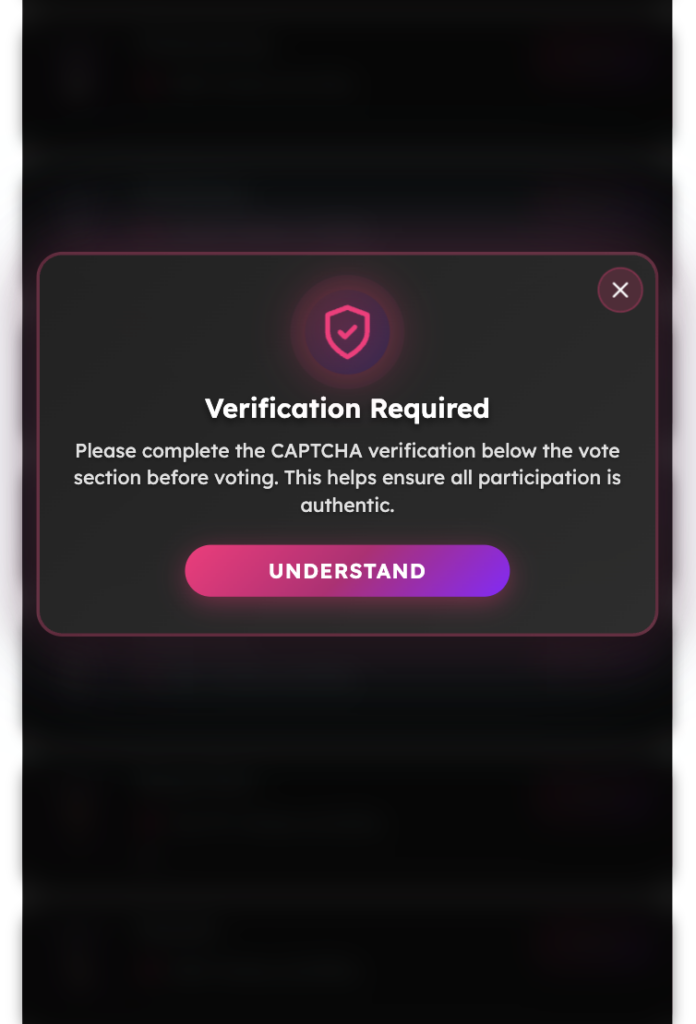 How To Vote On Shining Awards (Tutorial) 2 2