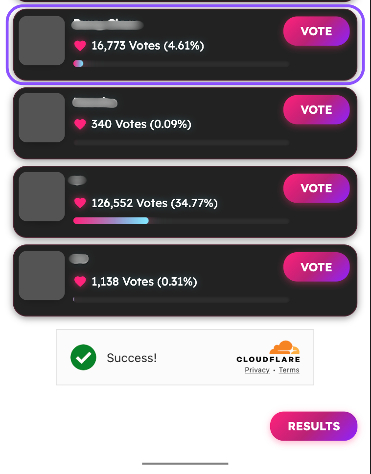 How To Vote On Shining Awards (Tutorial) 4 4