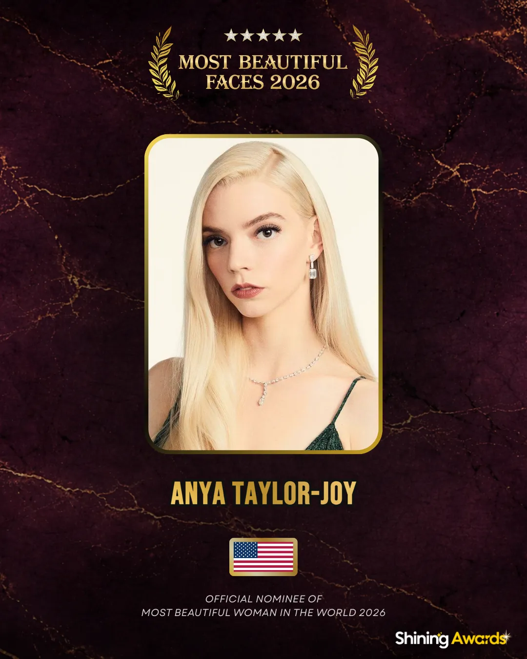 Anya Taylor-Joy Most Beautiful Woman In The World 2026