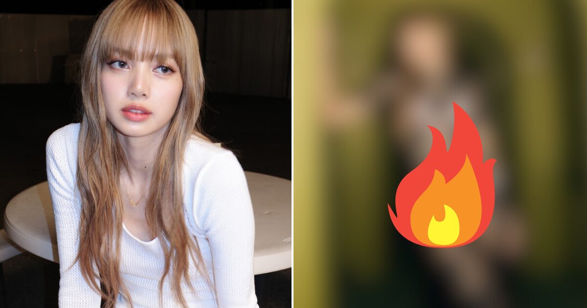 BLACKPINK's Lisa Stuns in Bold Sheer Lace Dress Revealing Stylish Underwear 1 Lisa in see-through dress