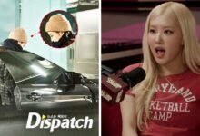 Rosé in granny disguise concept