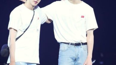 BTS Jin’s Behavior Towards Jungkook Provokes Varied Responses And Criticism 1 BTS’s Jin (left) and Jungkook (right)