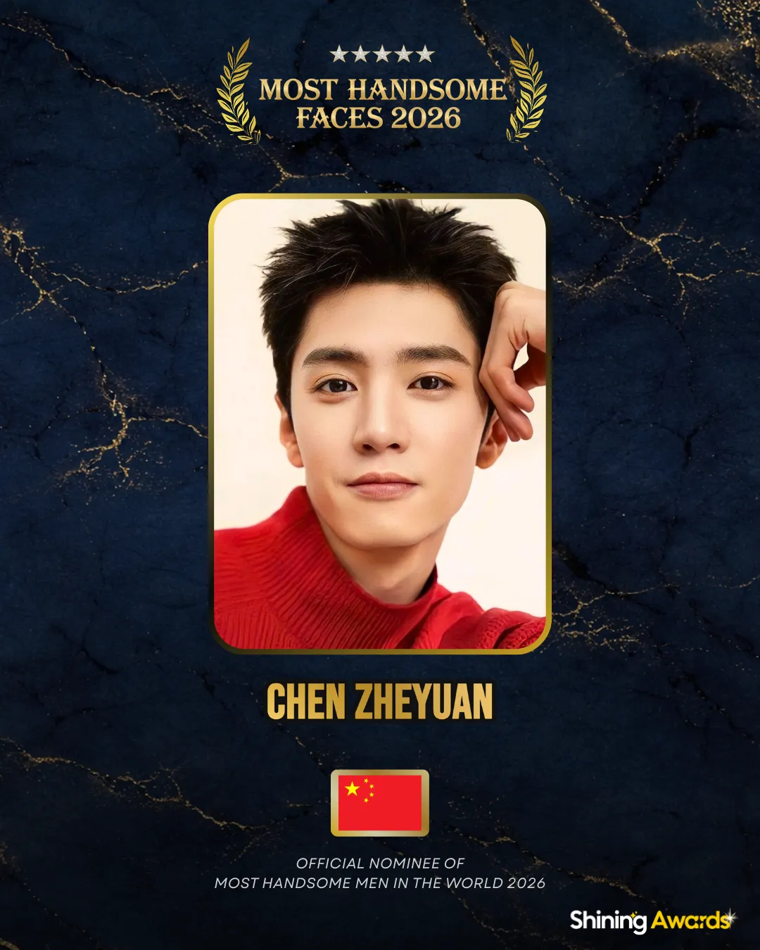 Chen Zheyuan Most Handsome Men In The World 2026