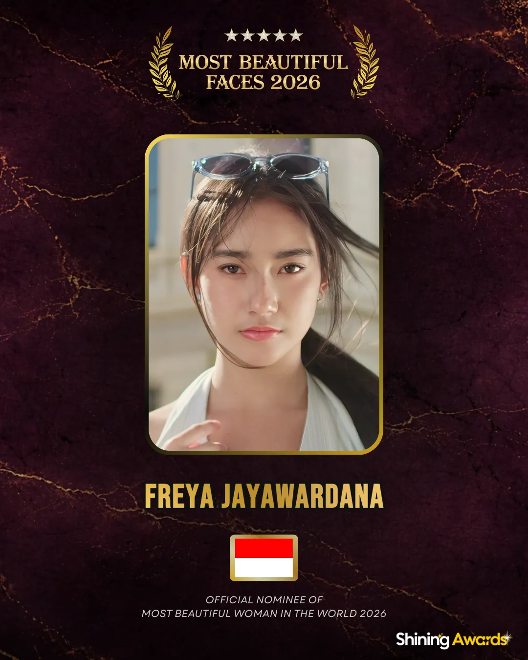 Freya Jayawardana Most Beautiful Woman In The World 2026