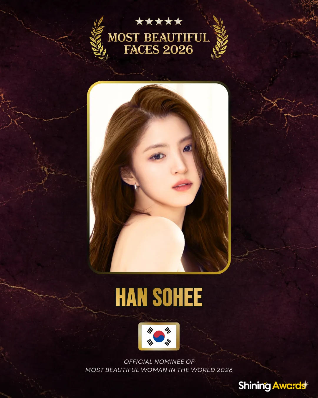 Han Sohee Most Beautiful Woman In The World 2026