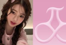 Wonyoung FOREVER:CHERRY Instagram story