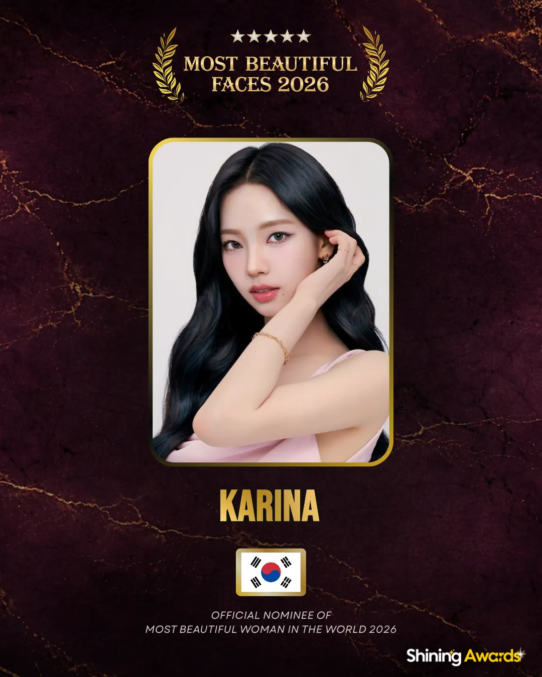Karina Most Beautiful Woman In The World 2026