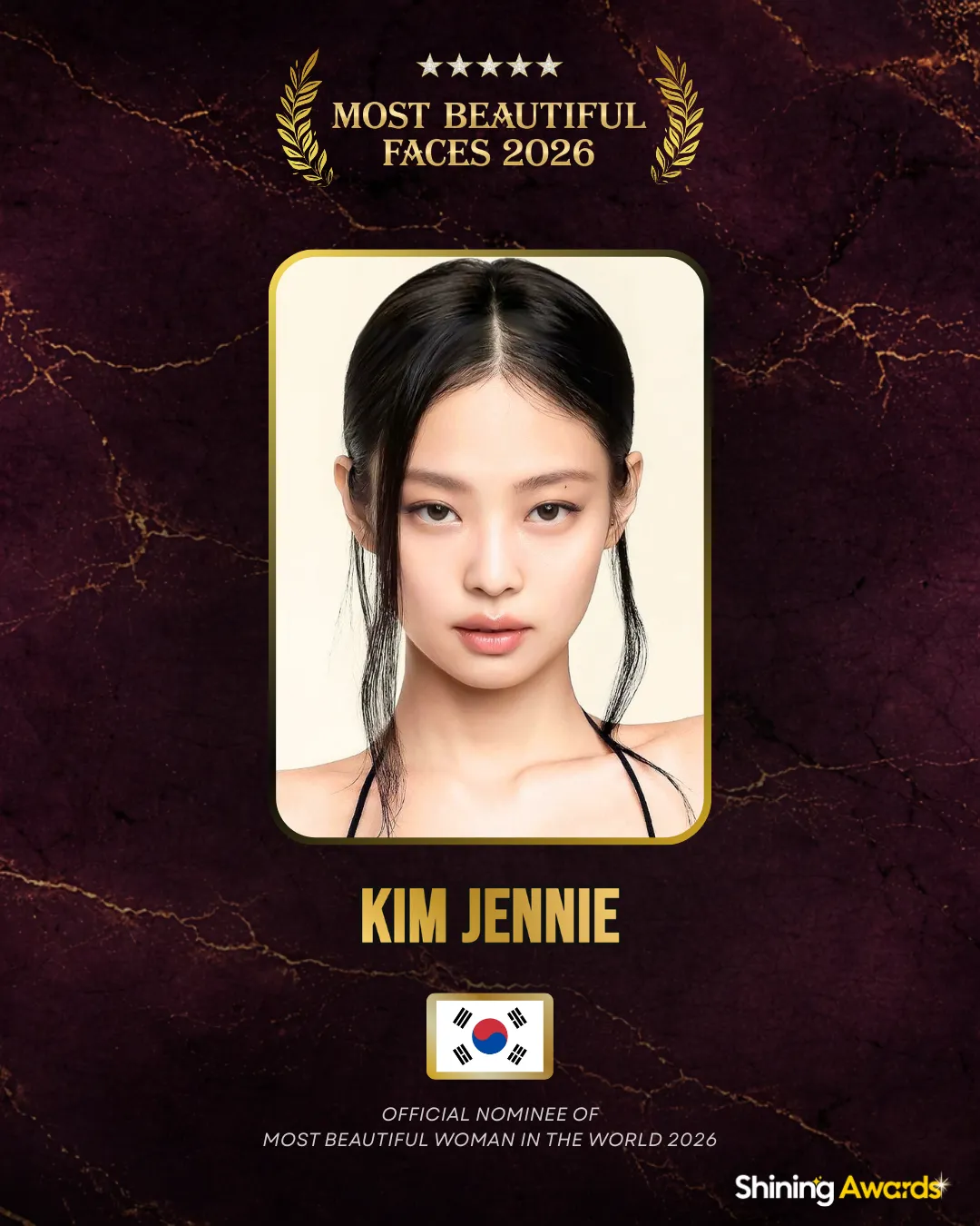 Kim Jennie Most Beautiful Woman In The World 2026