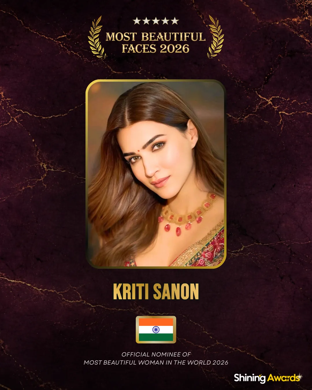 Kriti Sanon Most Beautiful Woman In The World 2026