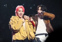 DK and Seungkwan Coldplay meme recreation