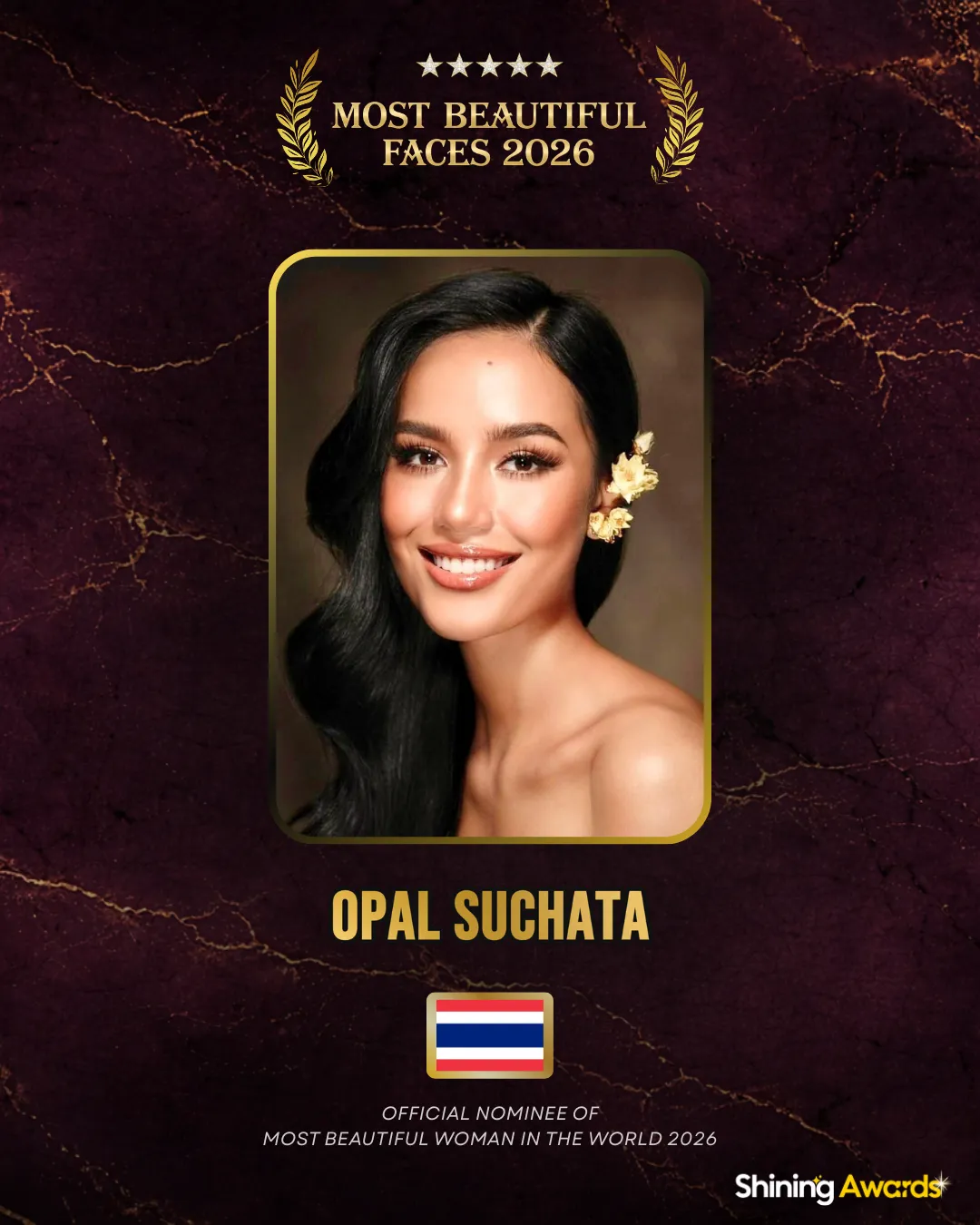 Opal Suchata Most Beautiful Woman In The World 2026
