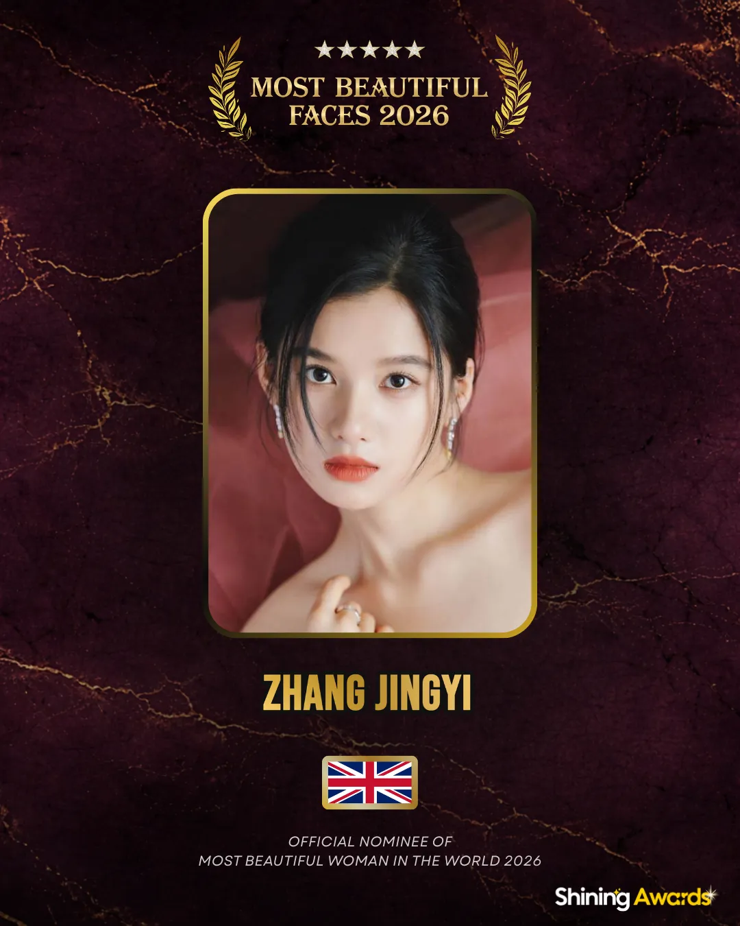Zhang Jingyi Most Beautiful Woman In The World 2026