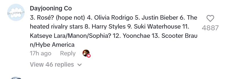 Rumored Controversial Blind Items Related to GRAMMYs Allegedly Involving BLACKPINK’s Rosé and KATSEYE 6 Comments