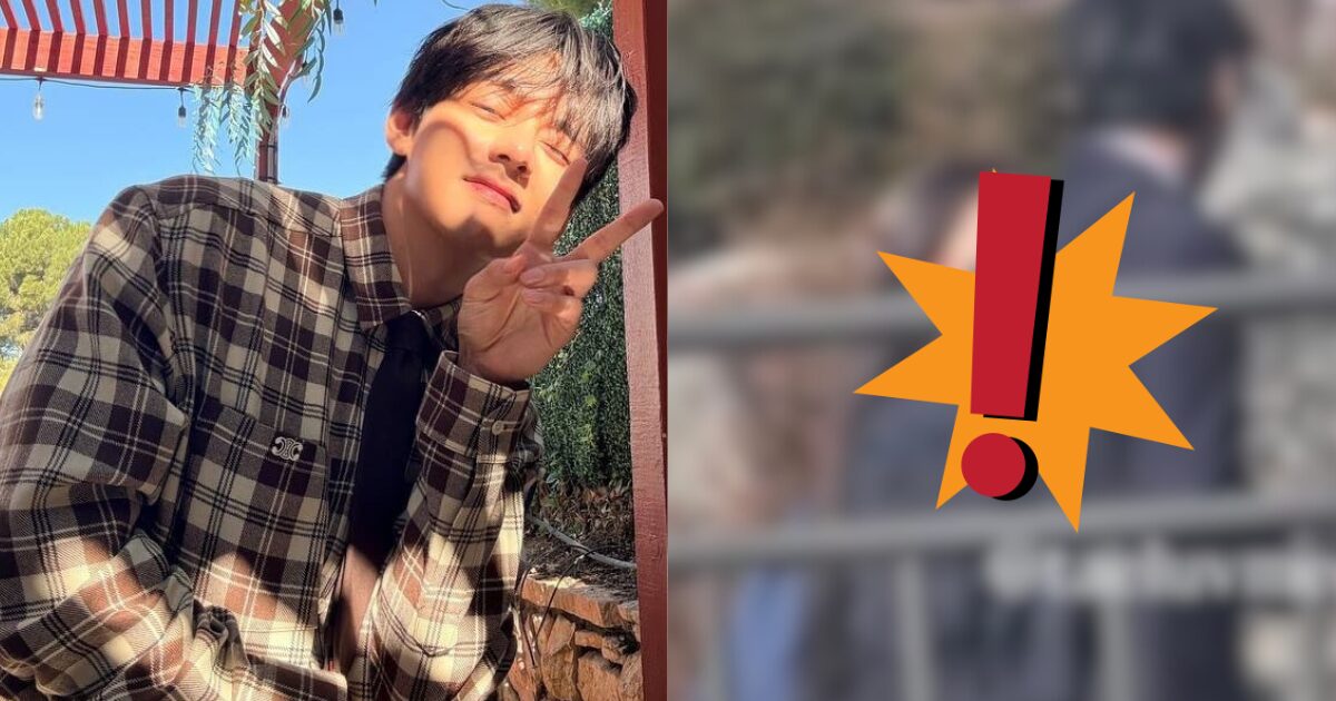 BTS's V Reportedly Seen With Unknown Woman In Seoul 1 BTS's V Allegedly Spotted With A Mystery Woman In Seoul