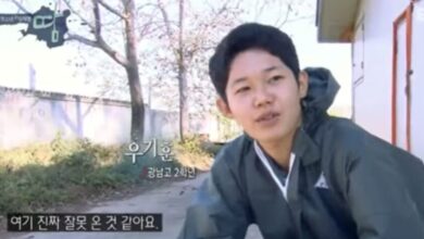 Woo Sung Min working on a pig farm