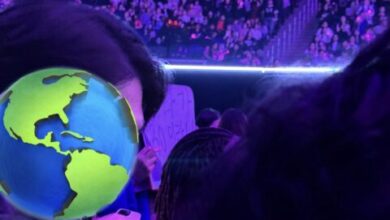 TWICE Jeongyeon's Weight Criticized by Front Row Concert Fan, Causing Backlash 1 Offensive signs at TWICE concert