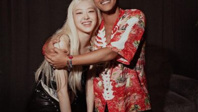 Bruno Mars and BLACKPINK’s Rosé | @brunomars/Instagram