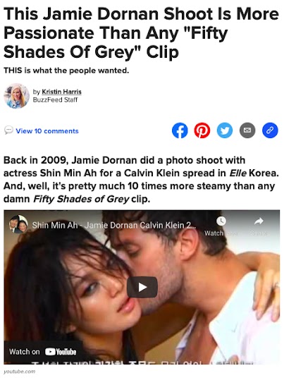 Newlywed Actress’s Stunning Photoshoot With 50 Shades Of Grey Star — Too Gorgeous To Be Real 4 Jamie Dornan 2015