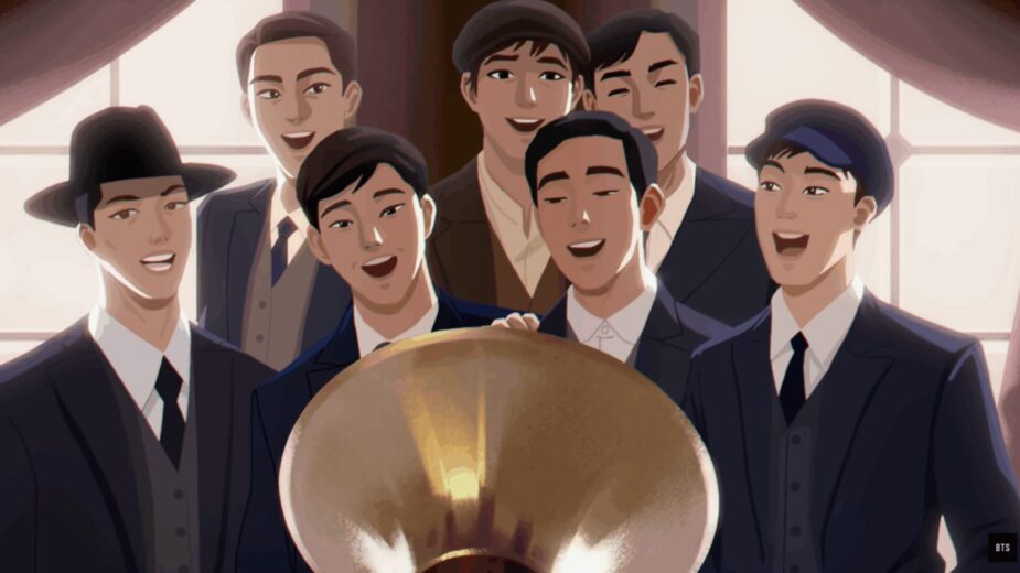 BTS Criticized for Alleged Racism in New "Arirang" Release Content 3 Animated trailer screenshot | HYBE