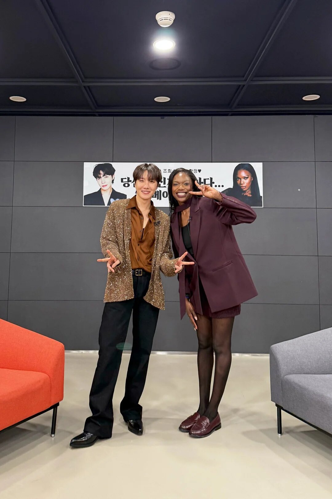 J-Hope with Kany | @BTS_Official/X