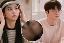 BLACKPINK Jisoo intense kiss