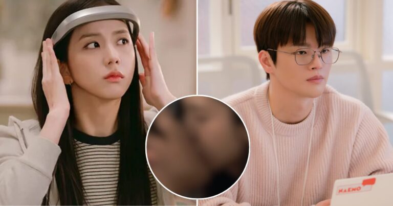 BLACKPINK Jisoo intense kiss