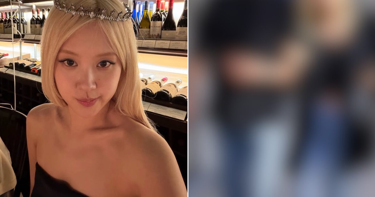 Rosé at YSL Fashion Week