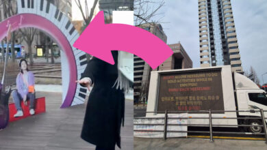 Heeseung ENHYPEN protest