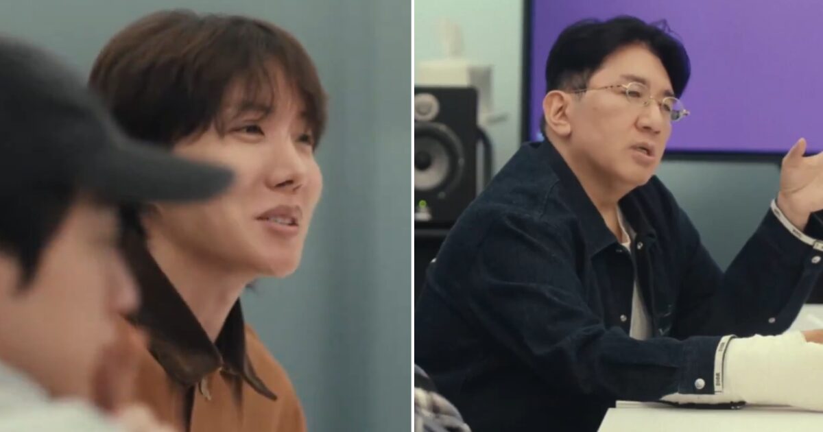 BTS J-Hope's Response to HYBE Founder Bang Si Hyuk in New Documentary Sparks Major Reactions 1 BTS J-Hope's Response To HYBE Founder Bang Si Hyuk In New Documentary Sparks Major Reactions