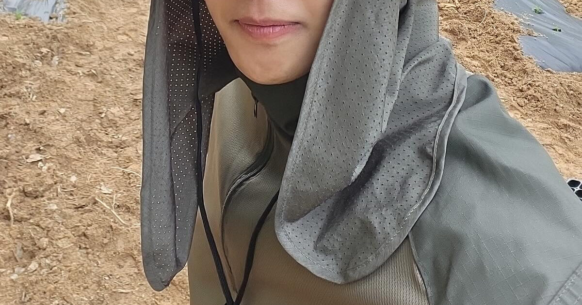 Kim Hyunjoong corn farm