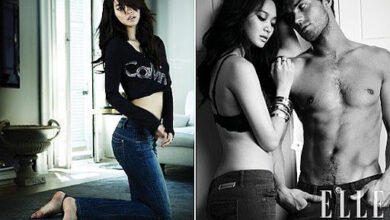 Shin Min Ah and Jamie Dornan