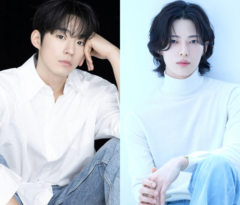 Actors Kim Kang Jae (left) and Ji Min Seo (right) | Ilgan Sports