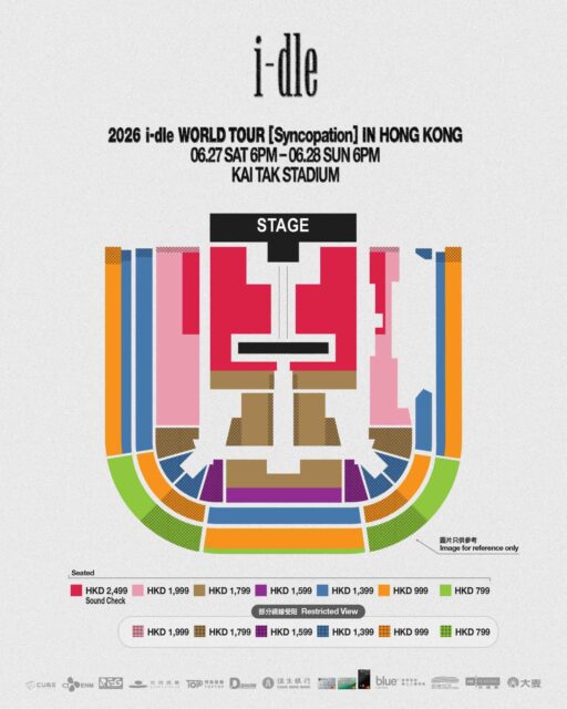 ( G )I-DLE Announces Ticketing Details for 2026 World Tour "Syncopation" in Hong Kong 2 idle 2