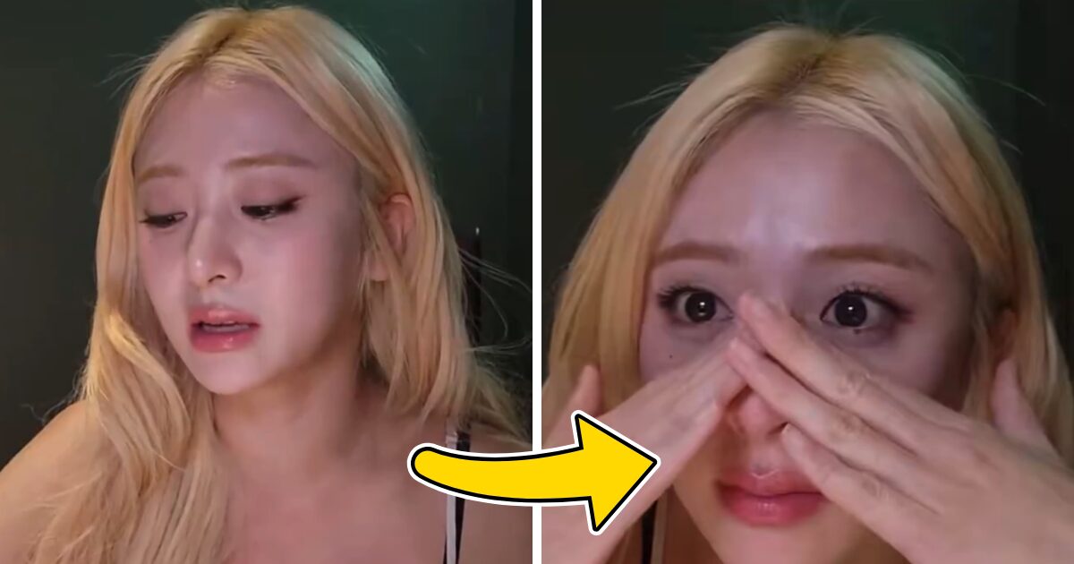 LE SSERAFIM’s Yunjin emotional live stream