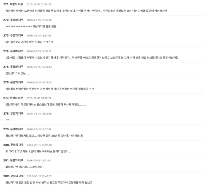 Theqoo comments on Perfect Crown
