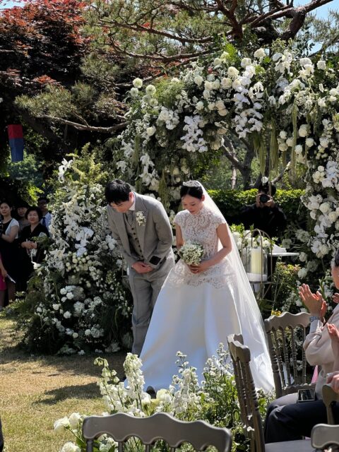 Choi Joo Won and Sunja Wedding Photo 2