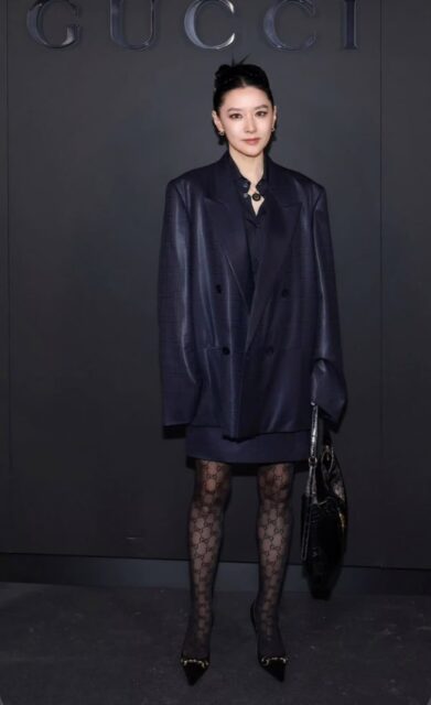 55-Year-Old Actress Sparks Buzz With Timeless Appearance Beside Co-Star 26 Years Her Junior 3 Lee Young Ae and Zhang Ling He Gucci 2027 Fashion Show