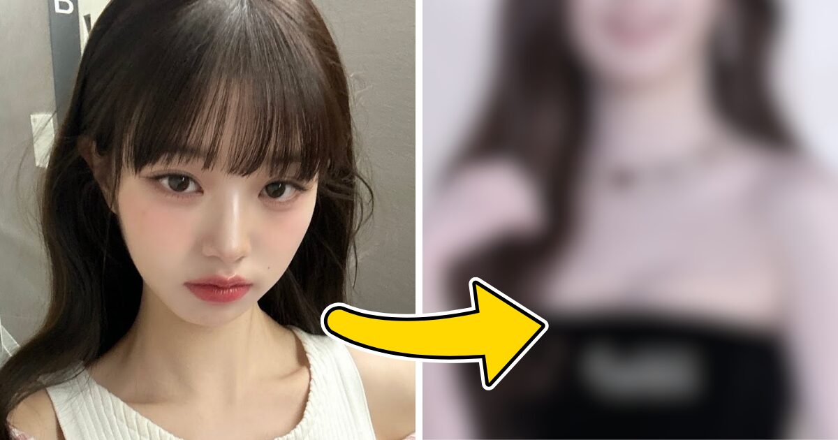 IVE's Wonyoung Sparks Buzz With Revealing Dress and Exposed Cleavage Look 1 IVE's Wonyoung Shocks With "Exposed Cleavage" Look In Sexy Dress