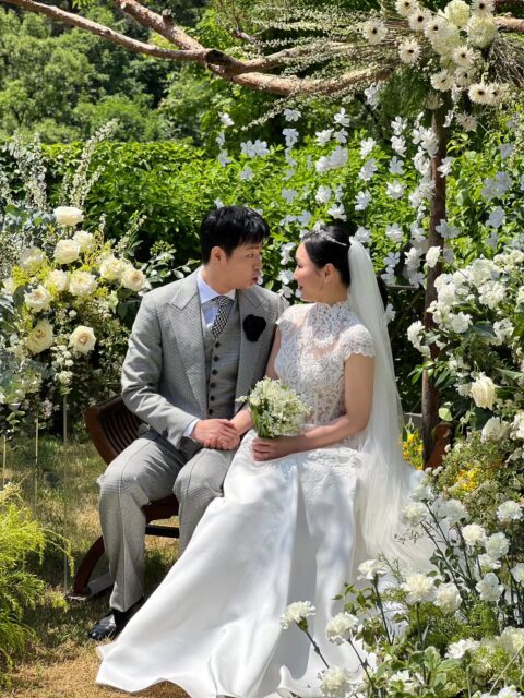Choi Joo Won and Sunja Wedding Photo 1