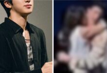 Jin kissing incident