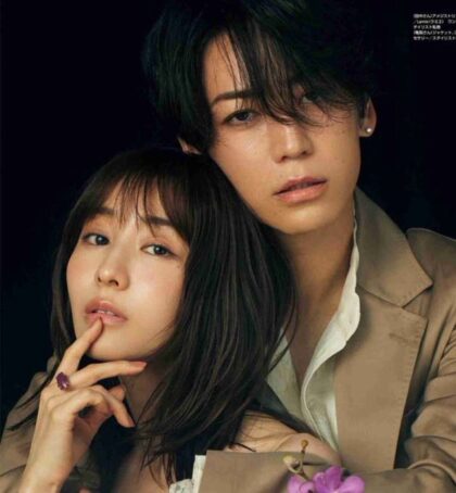 Kazuya Kamenashi and Minami Tanaka