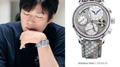 Yeon Jung Hoon rehearsal with luxury watch