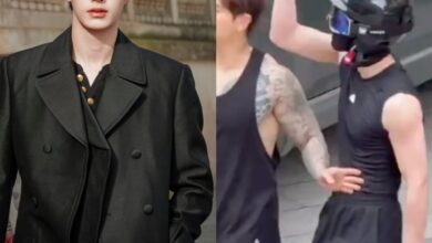 He Yu confronting sasaeng fans outside his gym